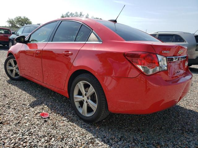 1G1PF5SB6G7131906 - 2016 CHEVROLET CRUZE LIMI LT RED photo 2