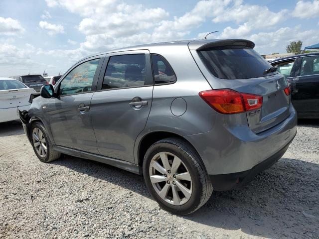 4A4AP3AU8FE019466 - 2015 MITSUBISHI OUTLANDER ES GRAY photo 2