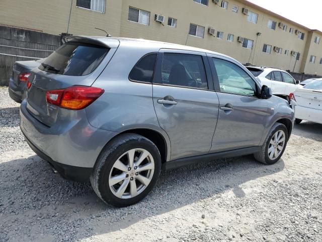 4A4AP3AU8FE019466 - 2015 MITSUBISHI OUTLANDER ES GRAY photo 3