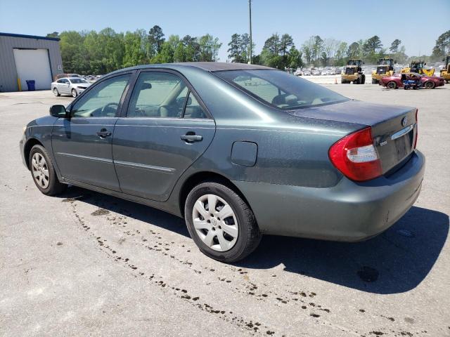 4T1BE30K83U773322 - 2003 TOYOTA CAMRY LE GREEN photo 2