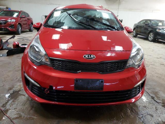 KNADM4A30H6061439 - 2017 KIA RIO LX RED photo 5