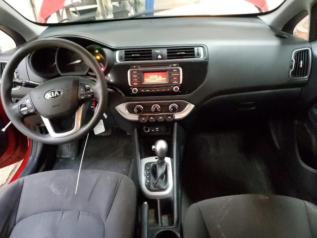KNADM4A30H6061439 - 2017 KIA RIO LX RED photo 8