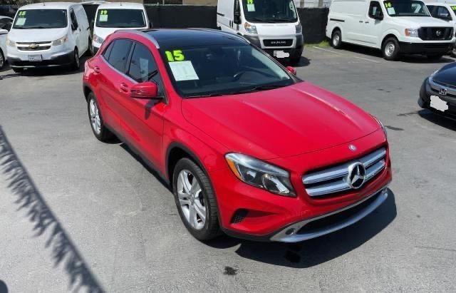 WDCTG4GB1FJ126758 - 2015 MERCEDES-BENZ GLA 250 4MATIC RED photo 1