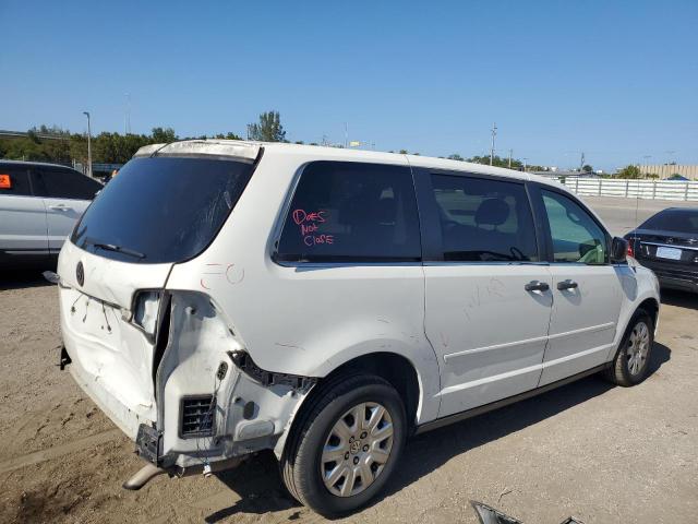 2V4RW4D12AR230815 - 2010 VOLKSWAGEN ROUTAN S WHITE photo 3