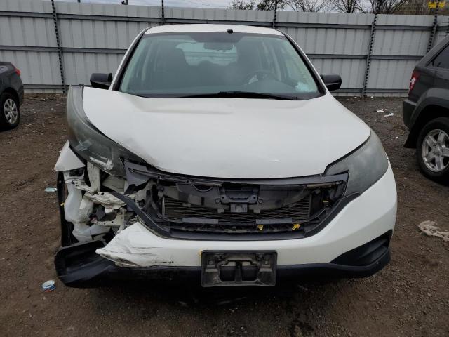 5J6RM4H3XDL048265 - 2013 HONDA CR-V LX WHITE photo 5