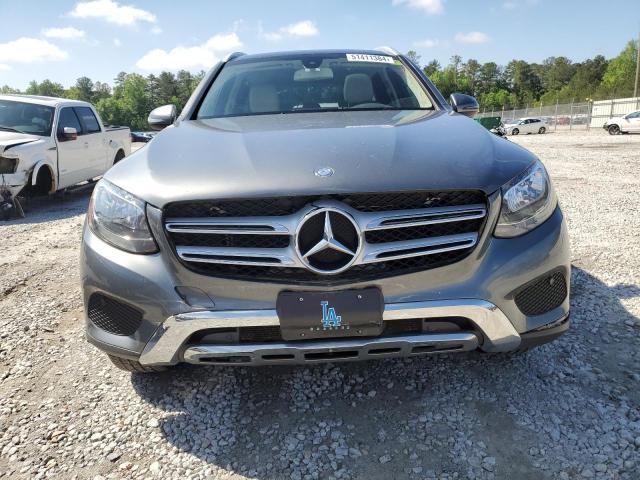 WDC0G4KB0HF221361 - 2017 MERCEDES-BENZ GLC 300 4MATIC GRAY photo 5