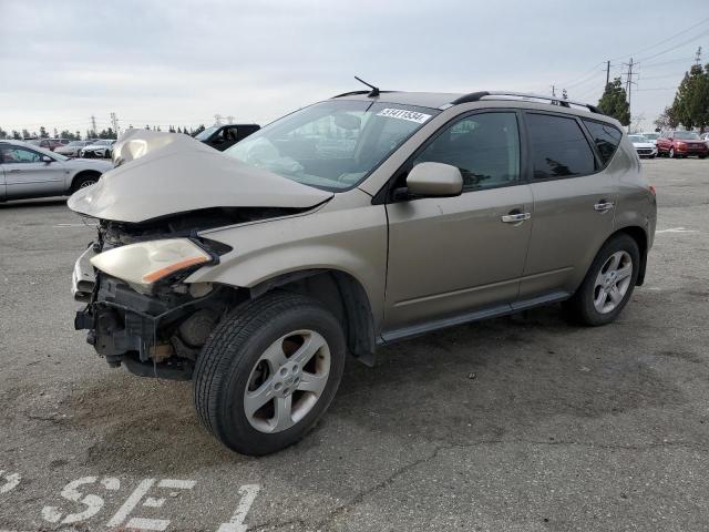 JN8AZ08T13W109680 - 2003 NISSAN MURANO SL TAN photo 1