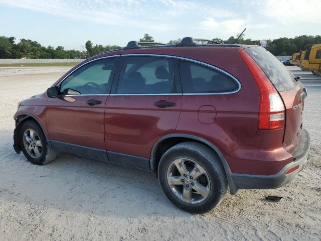 JHLRE38347C017582 - 2007 HONDA CR-V LX MAROON photo 2