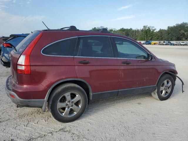 JHLRE38347C017582 - 2007 HONDA CR-V LX MAROON photo 3