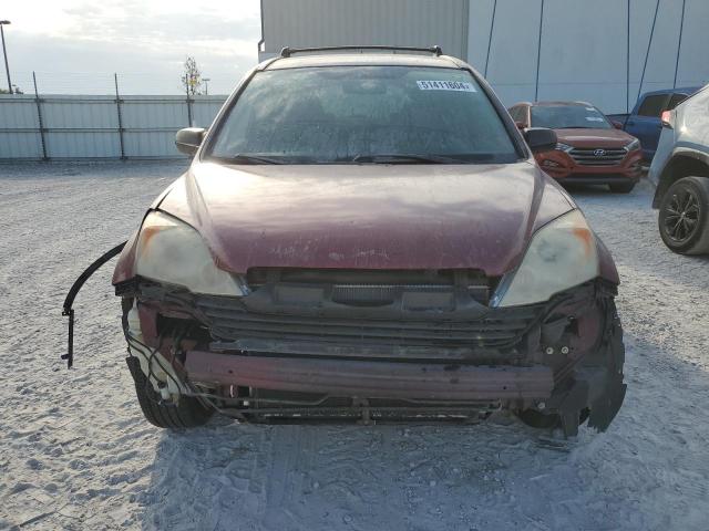 JHLRE38347C017582 - 2007 HONDA CR-V LX MAROON photo 5