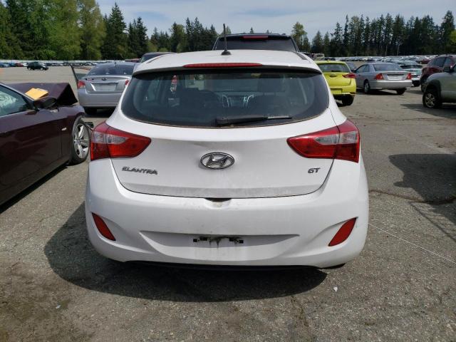 KMHD35LH1EU194816 - 2014 HYUNDAI ELANTRA GT WHITE photo 6