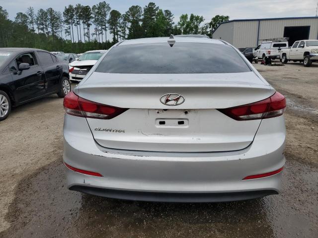 5NPD84LF2HH041648 - 2017 HYUNDAI ELANTRA SE SILVER photo 6