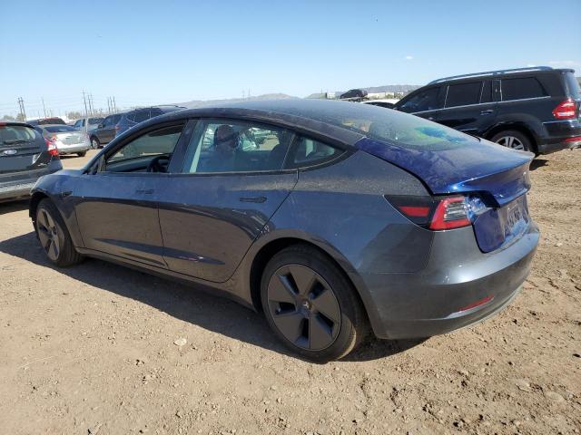 5YJ3E1EA0PF451575 - 2023 TESLA MODEL 3 GRAY photo 2