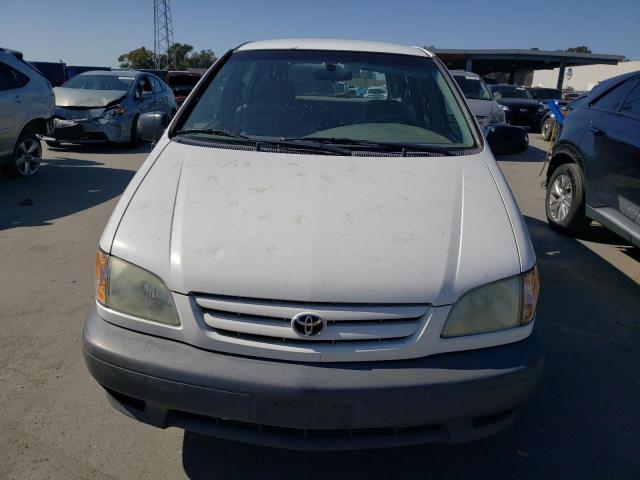 4T3ZF19C52U493567 - 2002 TOYOTA SIENNA CE WHITE photo 5