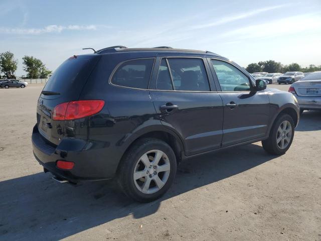 5NMSH13E27H023241 - 2007 HYUNDAI SANTA FE SE BLUE photo 3