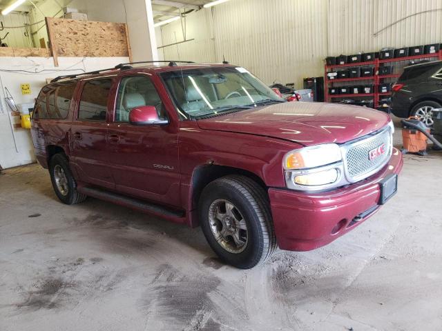 1GKFK66U54J201141 - 2004 GMC YUKON XL DENALI MAROON photo 4