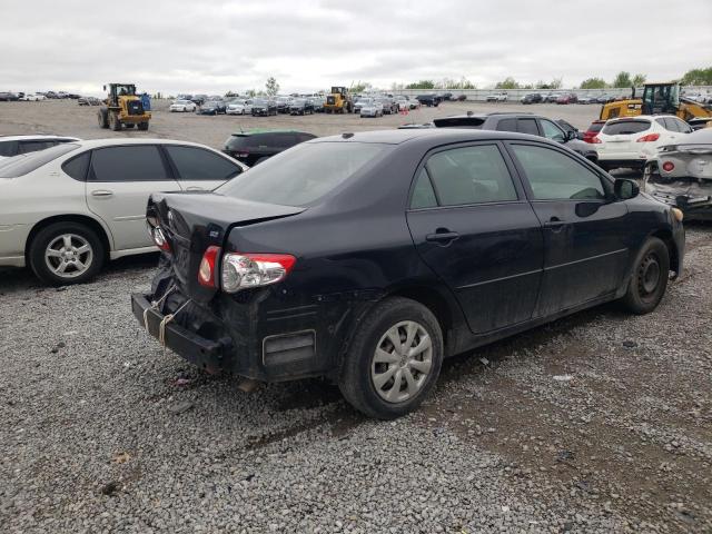 1NXBU4EE6AZ173651 - 2010 TOYOTA COROLLA BASE BLACK photo 3