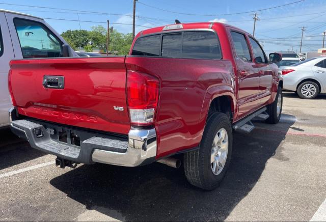 5TFAZ5CN3GX004690 - 2016 TOYOTA TACOMA DOUBLE CAB RED photo 4