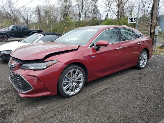 4T1DA1AB4MU006480 - 2021 TOYOTA AVALON LIMITED RED photo 1