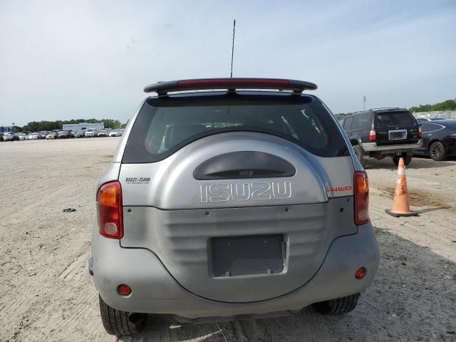 JACCN57X017D00677 - 2001 ISUZU VEHICROSS SILVER photo 6