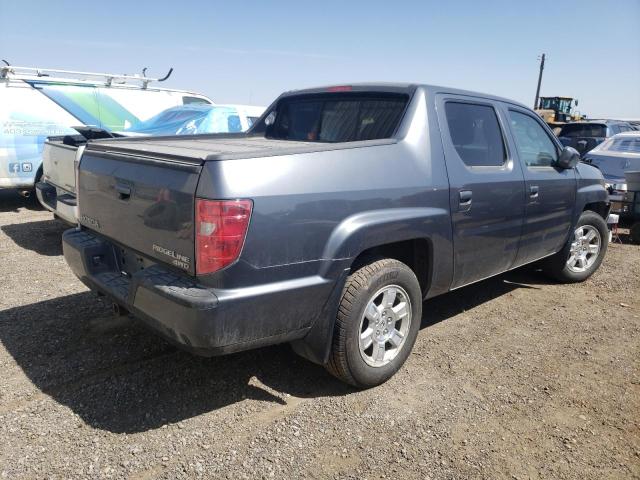 5FPYK1F56AB503080 - 2010 HONDA RIDGELINE RTL GRAY photo 3