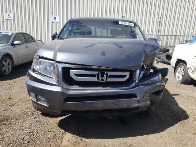 5FPYK1F56AB503080 - 2010 HONDA RIDGELINE RTL GRAY photo 5