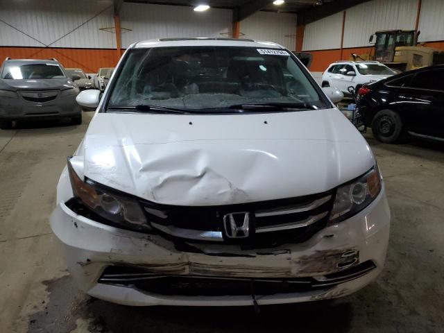 5FNRL5H65FB508429 - 2015 HONDA ODYSSEY EXL WHITE photo 5