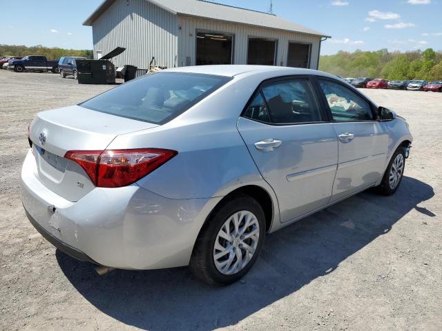 2T1BURHEXHC945671 - 2017 TOYOTA COROLLA L SILVER photo 3