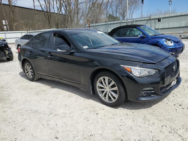 JN1BV7AR5EM695000 - 2014 INFINITI Q50 BASE BLACK photo 4