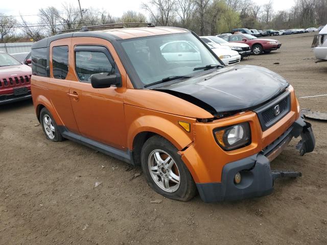 5J6YH277X6L023507 - 2006 HONDA ELEMENT EX ORANGE photo 4