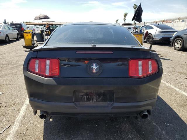 1ZVBP8AN5A5114879 - 2010 FORD MUSTANG BLACK photo 6