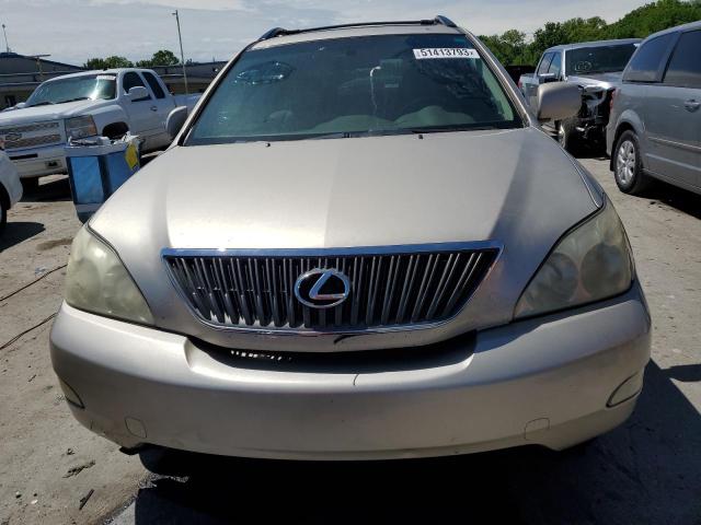 2T2GK31U27C017079 - 2007 LEXUS RX 350 GOLD photo 5