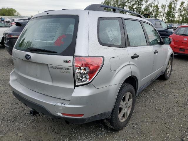 JF2SH6BC2AH904108 - 2010 SUBARU FORESTER XS Silber Foto 3