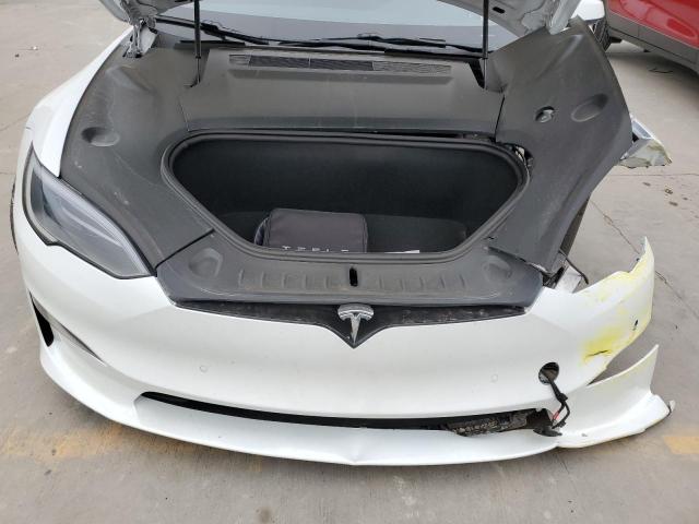 5YJSA1E50NF487953 - 2022 TESLA MODEL S 白色 照片 11