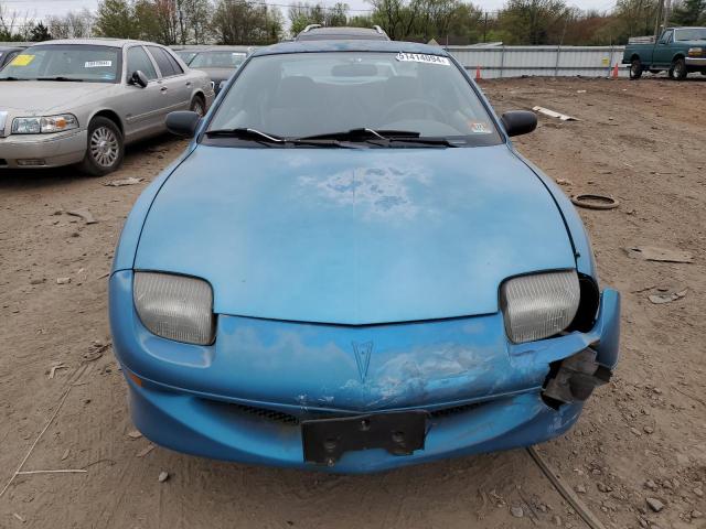 1G2JB12T3X7552755 - 1999 PONTIAC SUNFIRE SE BLUE photo 5