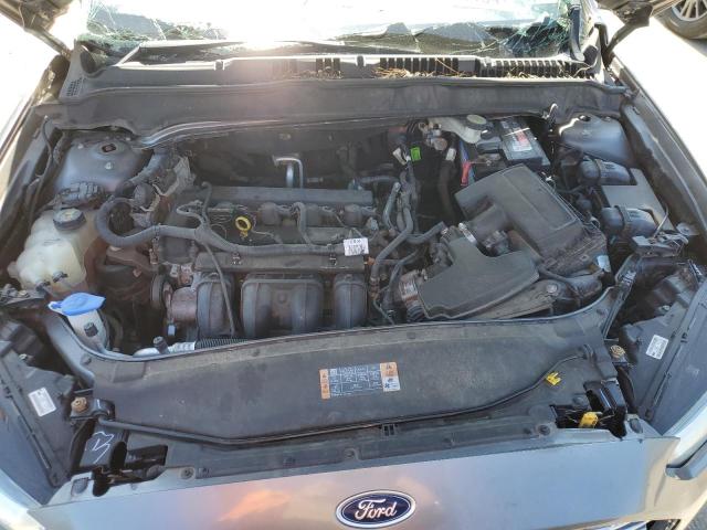 3FA6P0H72ER303270 - 2014 FORD FUSION SE SILVER photo 11