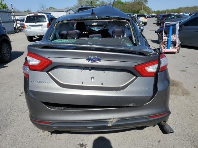 3FA6P0H72ER303270 - 2014 FORD FUSION SE SILVER photo 6