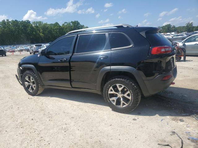 1C4PJMBBXHW517252 - 2017 JEEP CHEROKEE TRAILHAWK BLACK photo 2