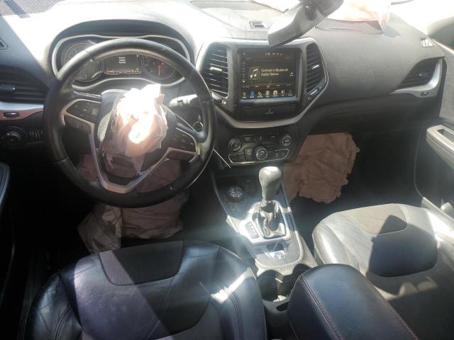 1C4PJMBBXHW517252 - 2017 JEEP CHEROKEE TRAILHAWK BLACK photo 8