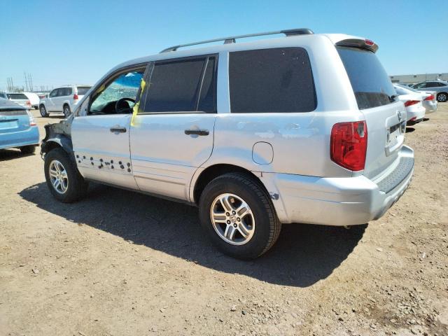 2HKYF184X4H559479 - 2004 HONDA PILOT EX SILVER photo 2