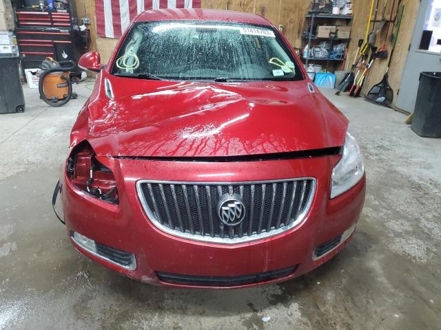 2G4GS5EV8D9123241 - 2013 BUICK REGAL PREMIUM RED photo 5