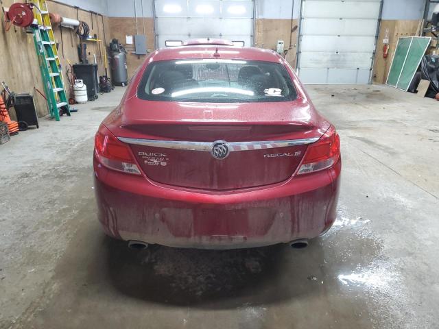 2G4GS5EV8D9123241 - 2013 BUICK REGAL PREMIUM RED photo 6