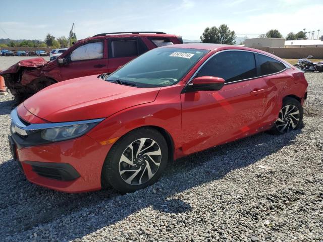 2HGFC4B03GH300211 - 2016 HONDA CIVIC LX RED photo 1