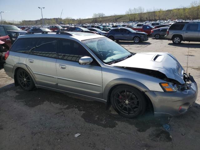 4S4BP67C966311581 - 2006 SUBARU LEGACY OUTBACK 2.5 XT LIMITED SILVER photo 4