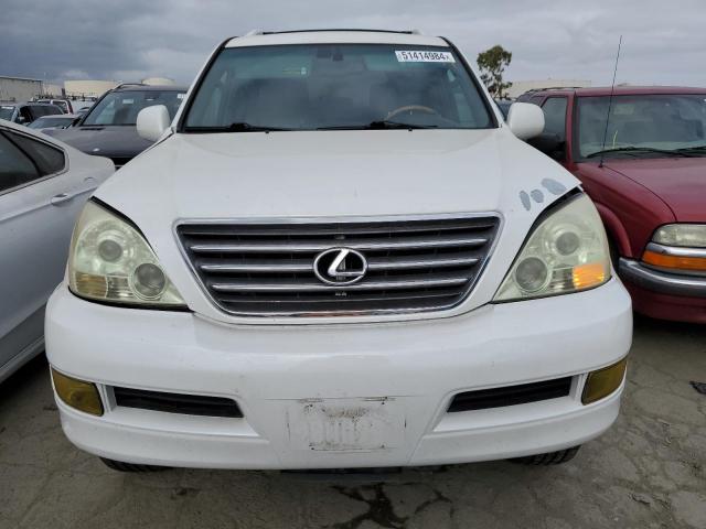 JTJBT20X840037034 - 2004 LEXUS GX 470 WHITE photo 5