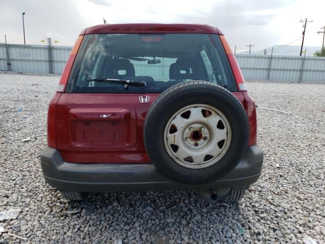 JHLRD2842WC015222 - 1998 HONDA CR-V LX RED photo 6