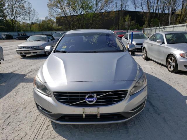 YV1612TK0F1349365 - 2015 VOLVO S60 PREMIER SILVER photo 5