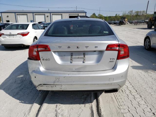 YV1612TK0F1349365 - 2015 VOLVO S60 PREMIER SILVER photo 6