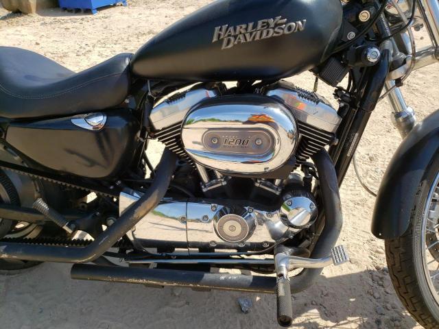 1HD1CGP126K418395 - 2006 HARLEY-DAVIDSON XL1200 C BLACK photo 7