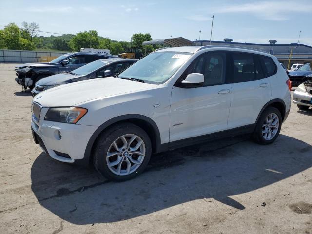 5UXWX7C54BL733402 - 2011 BMW X3 XDRIVE35I WHITE photo 1